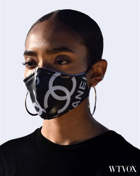 chanel cloth face masks|chanel face mask online.